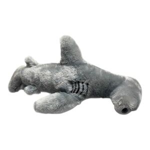 Sea World Gray Hammerhead Hammer Head Shark Stuffed Animal Plus Toy